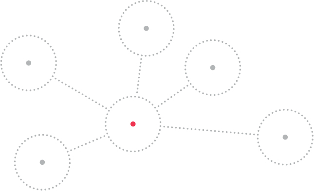 Illustration of a network from accountancy, insolvency & corporate finance recruitment specialist Lucas McLean